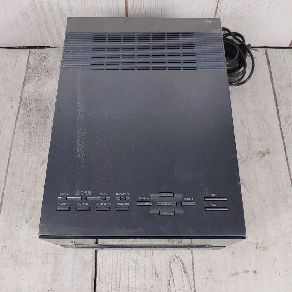 DOESN'T READ, Sony HCD-CBX1 Micro Component System CD Player Radio - PARTS ONLY